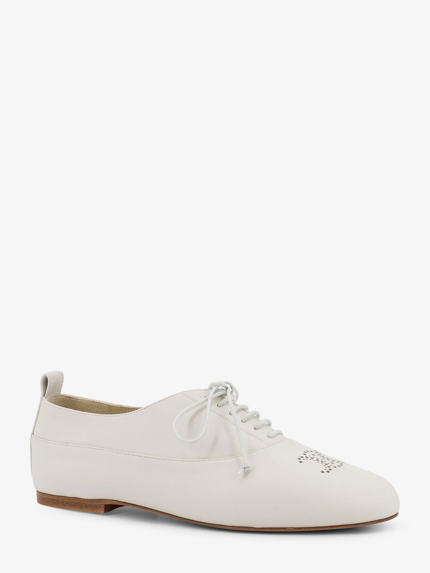 Triomphe Richelieu leather lace-up shoe