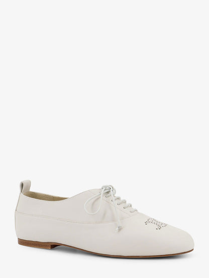 Triomphe Richelieu leather lace-up shoe