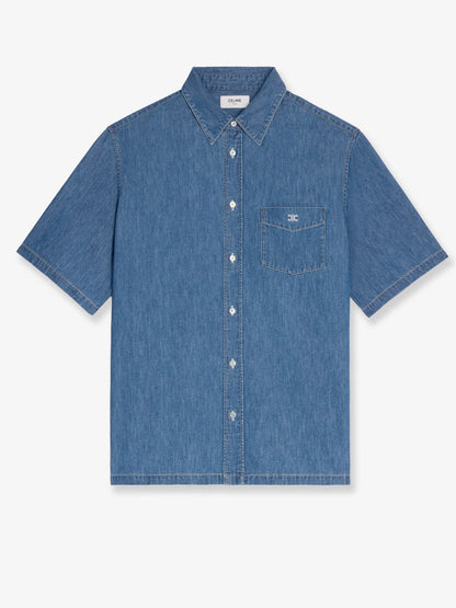 Cotton shirt with Triomphe detail