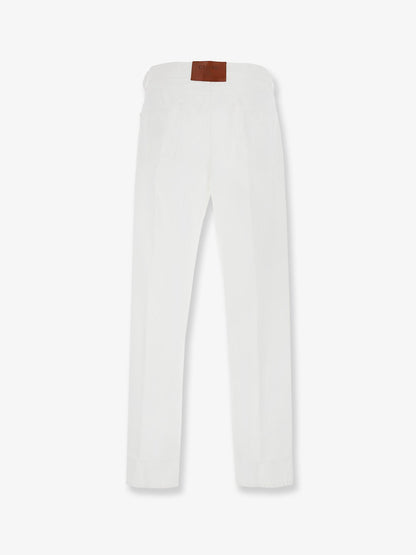 Boyfriend cotton trousers