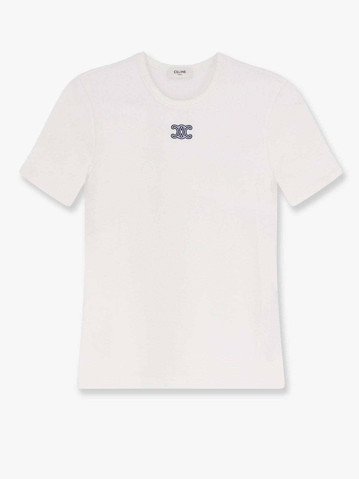 Cotton blend t-shirt with Triomphe logo