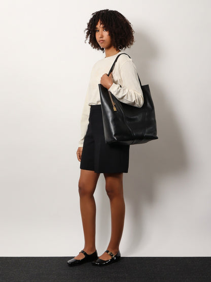 Chloé Spin leather shoulder bag