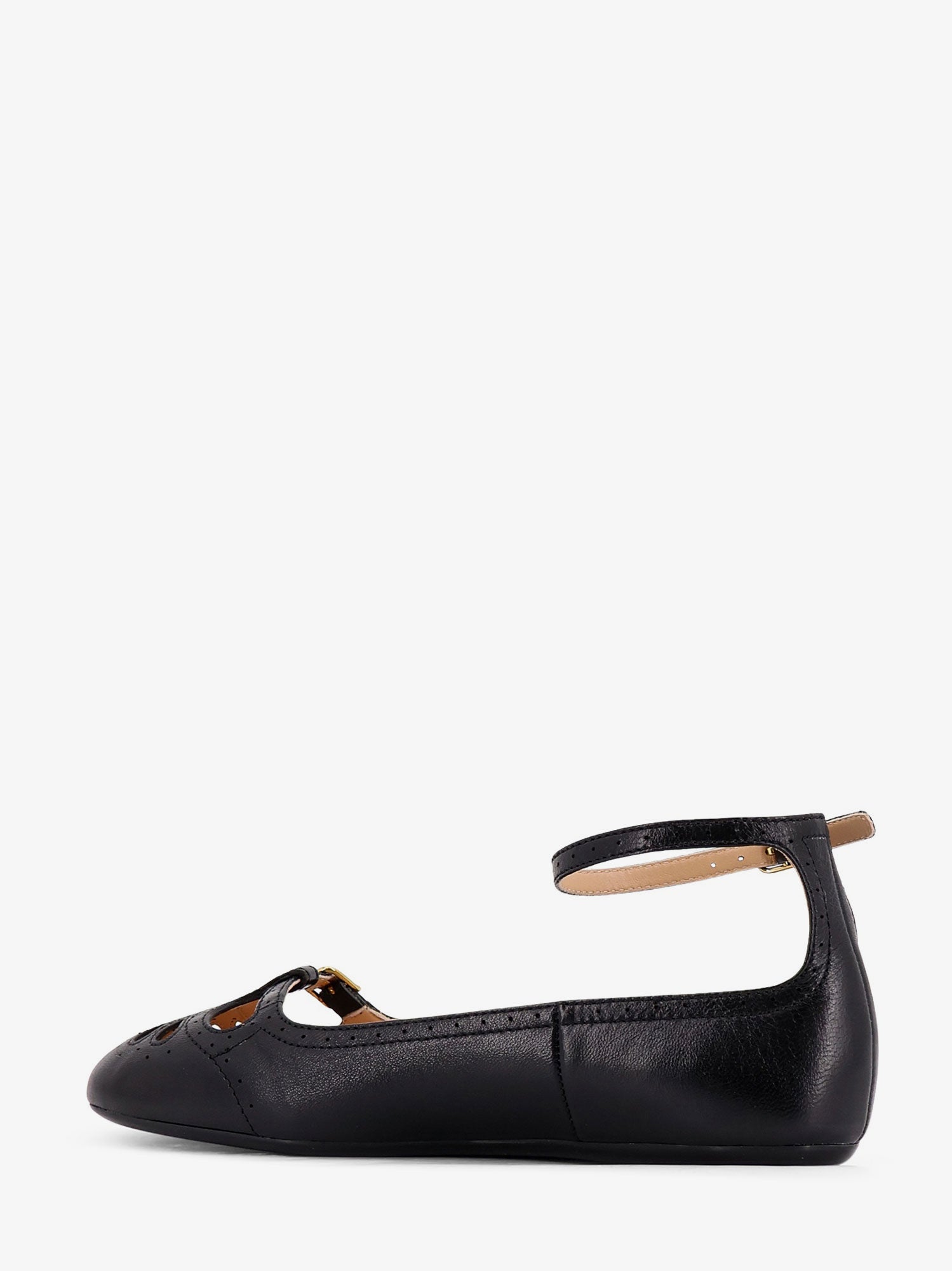 Misty leather ballerinas