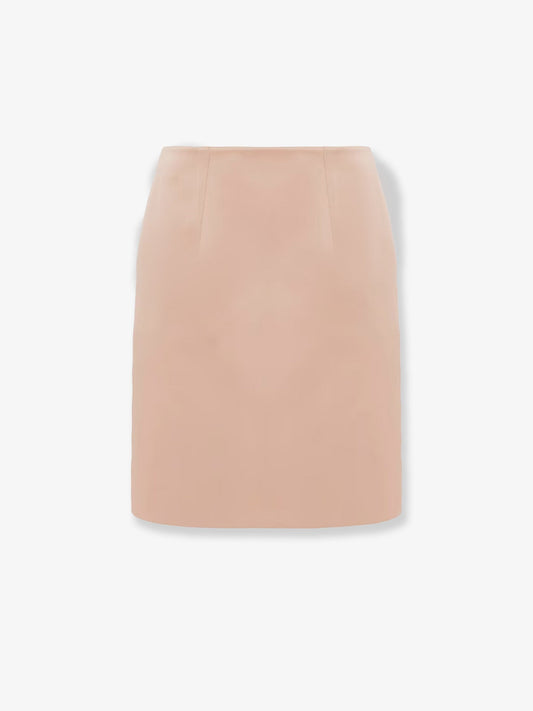 Satin skirt