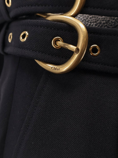 Virgin wool skirt/trousers