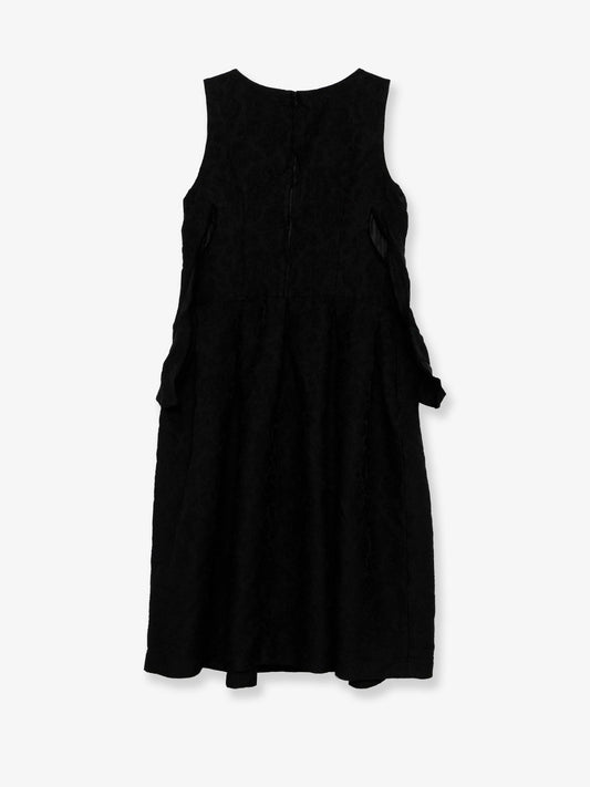 Jacquard fabric short dress