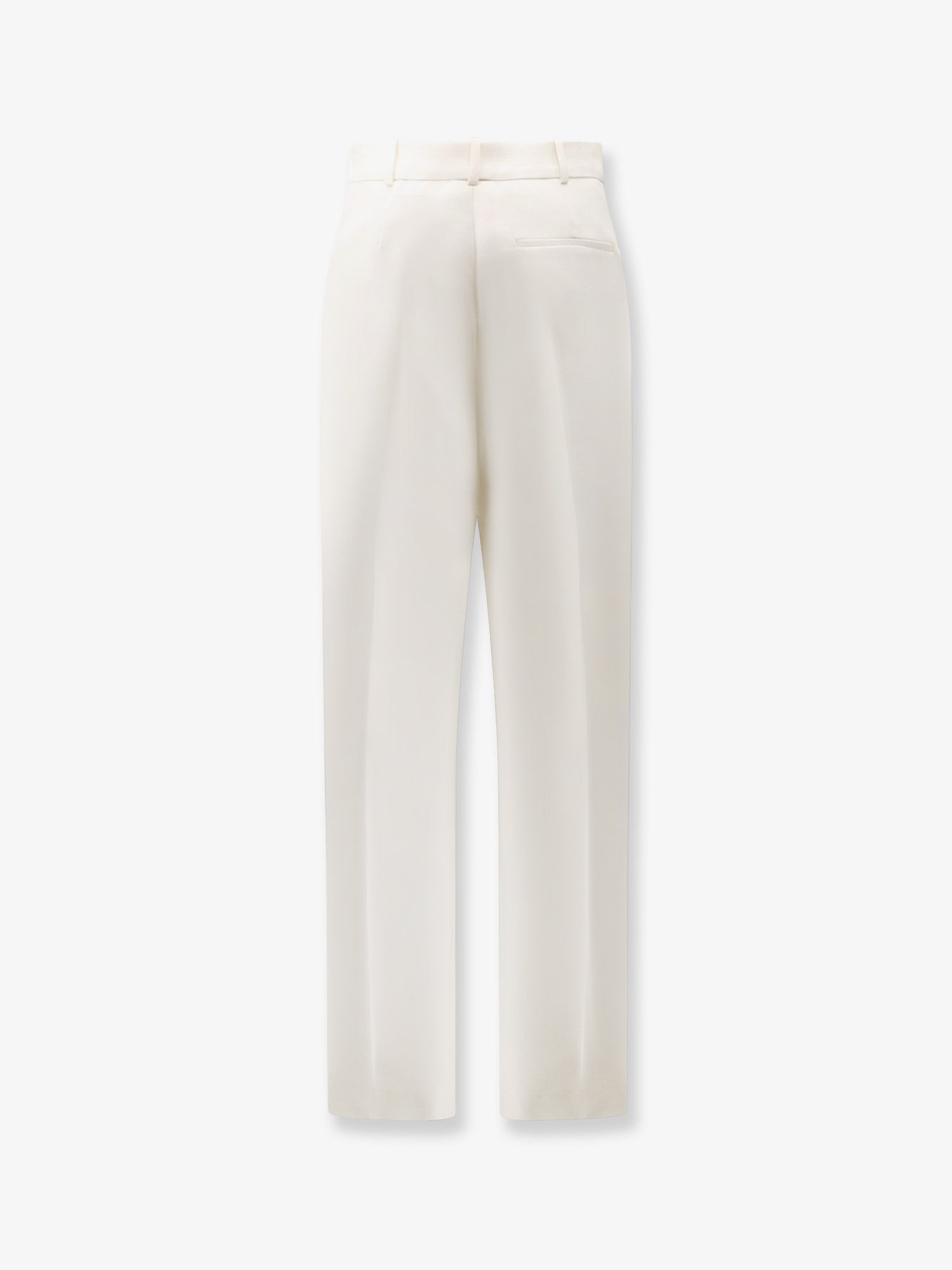 Tuxedo wool and silk trousers