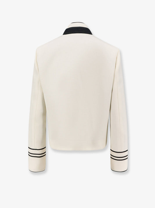 Wool and mohair blazer