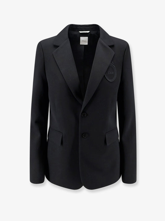 Virgin wool Médaillon blazer