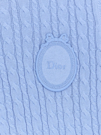 Cotton and wool blend Dior Médaillon sweater