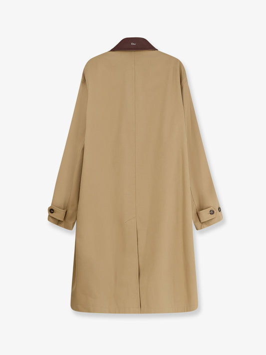 Cotton raincoat trench