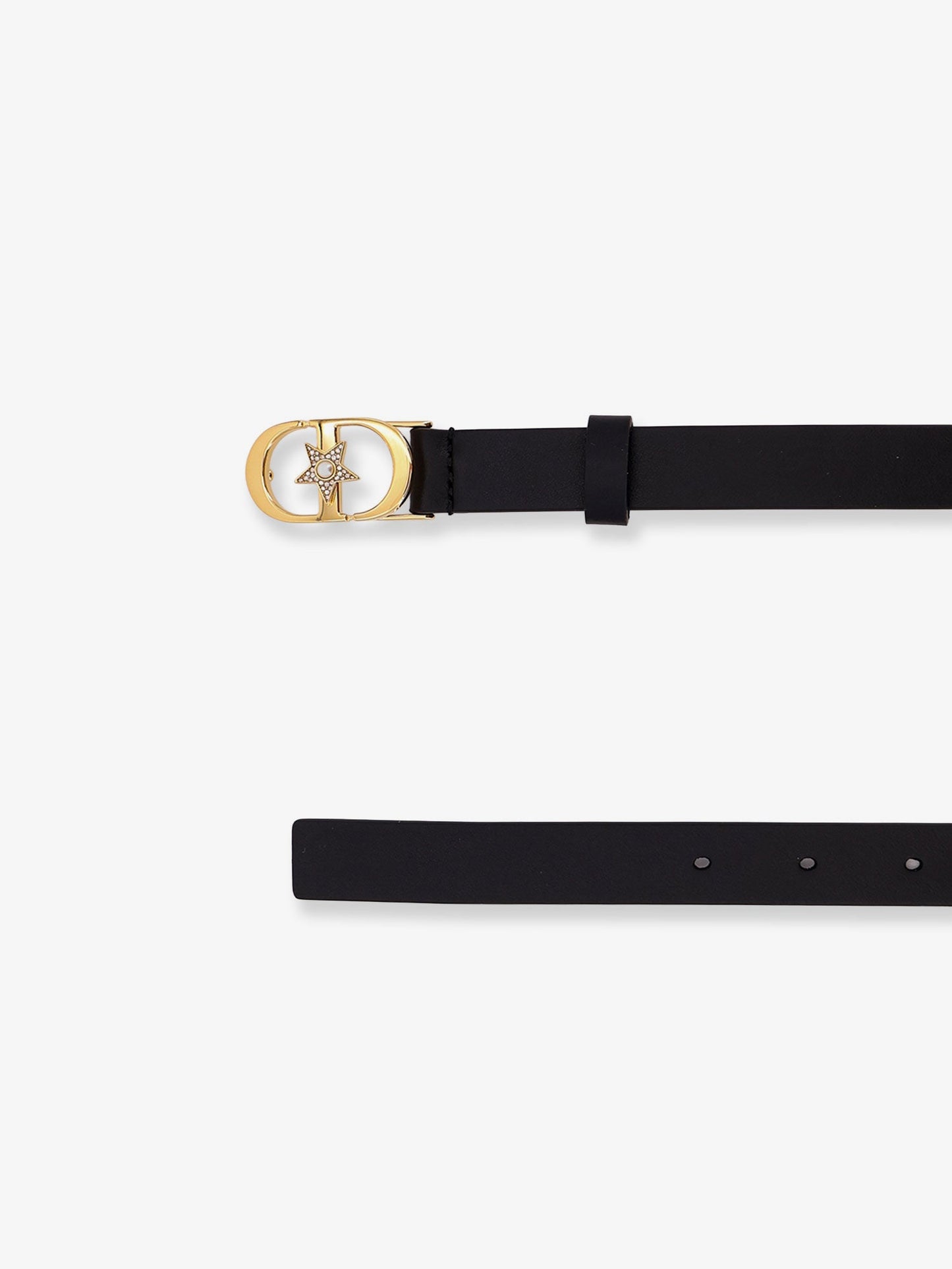 Lucky 30 Montaigne Star leather belt
