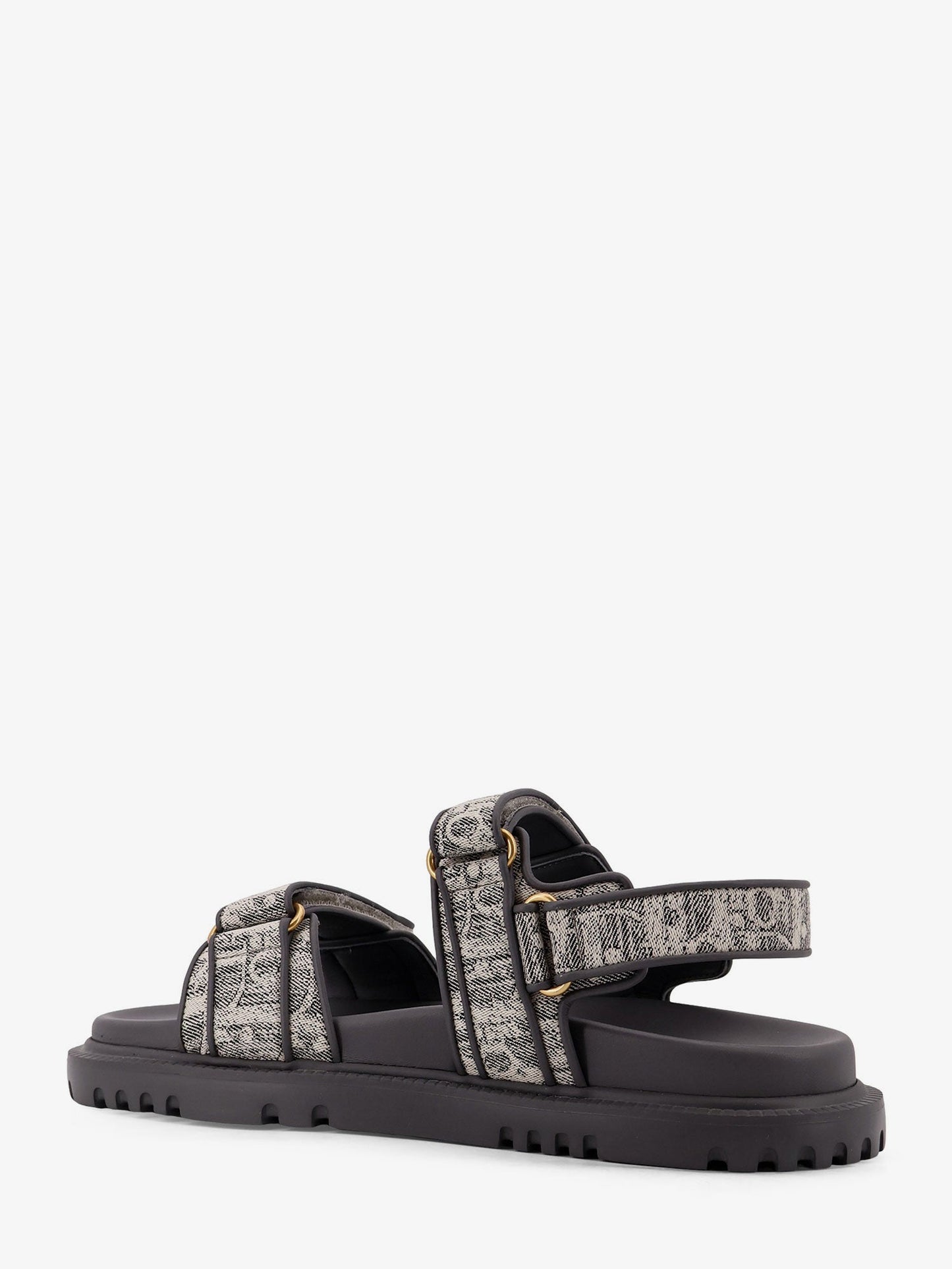 Canvas Dioract flat sandals