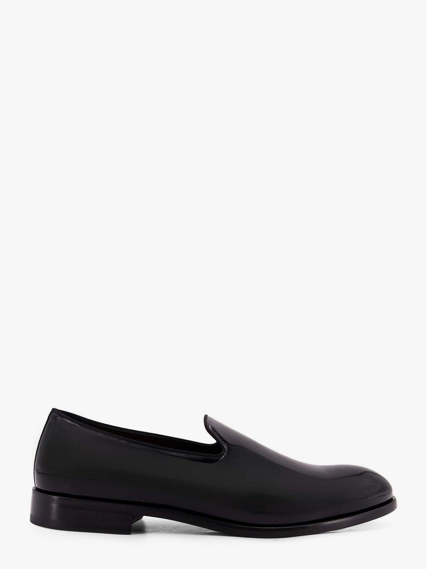 Patent leather loafers
