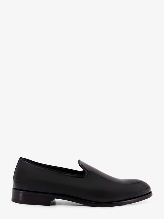Patent leather loafers
