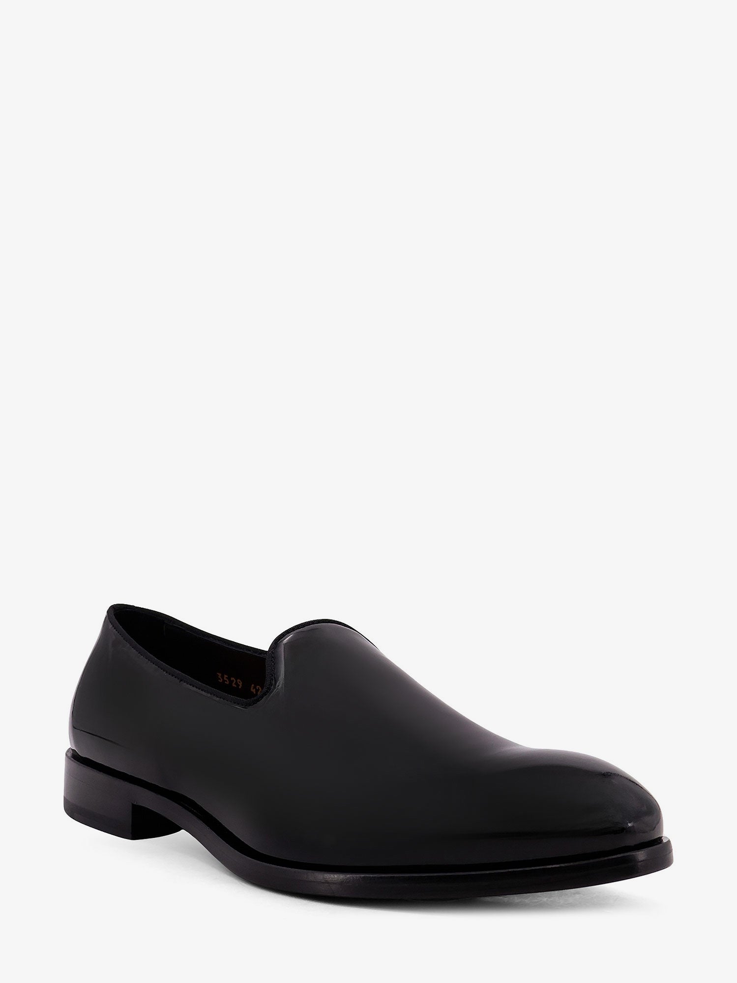 Patent leather loafers