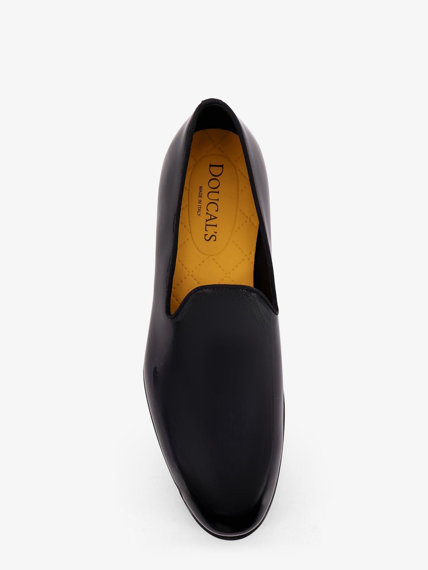 Patent leather loafers