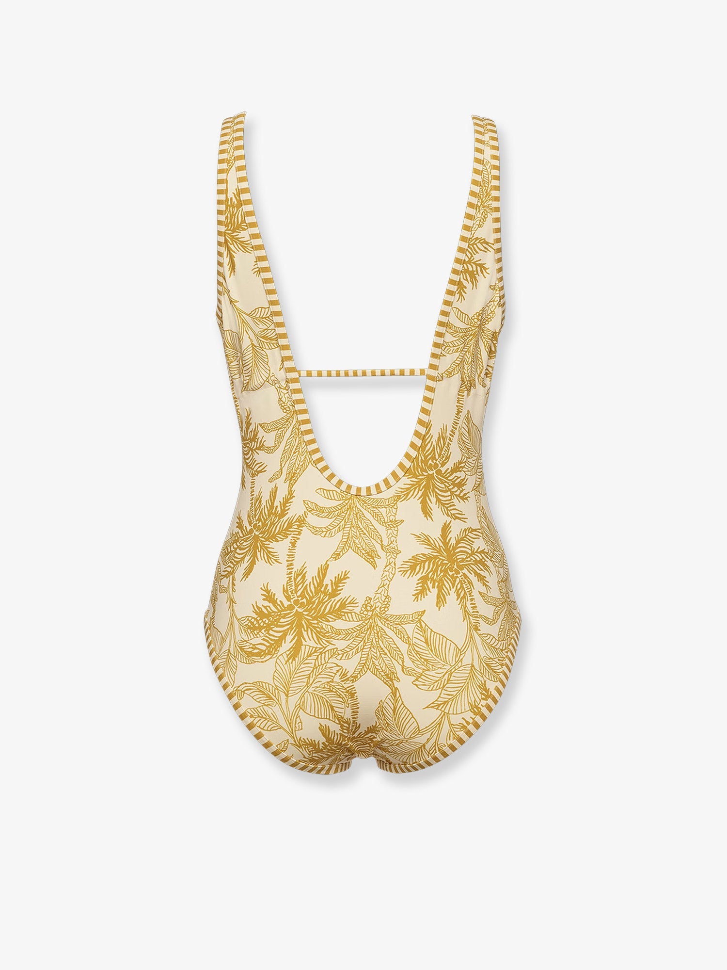 One-piece swimsuit with all-over print