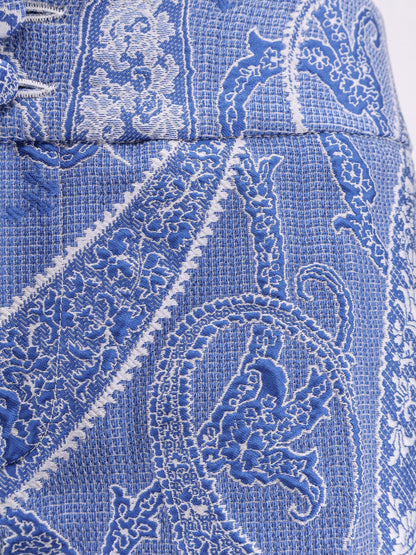 Trousers with iconic print