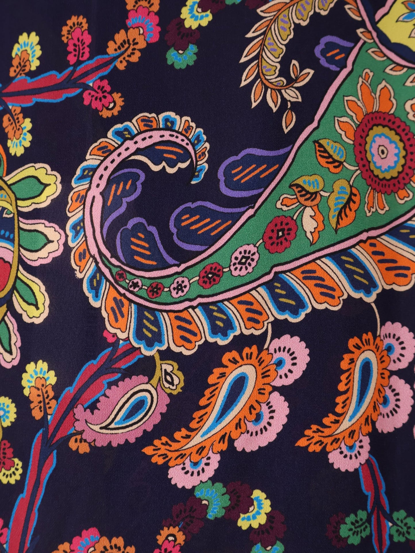 Multicolor viscose shirt