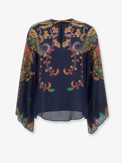 Multicolor silk shirt