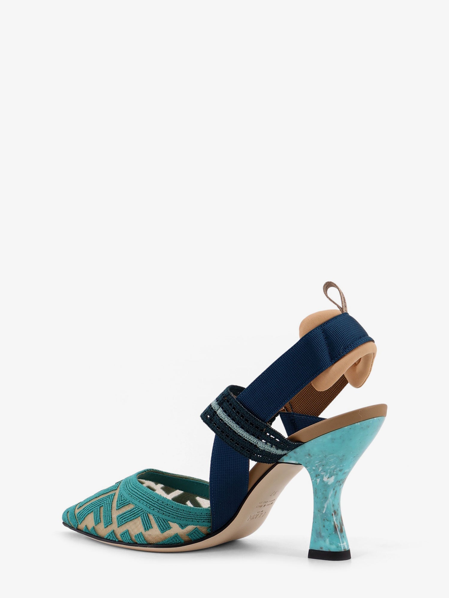 Colibrì FF fabric décolleté