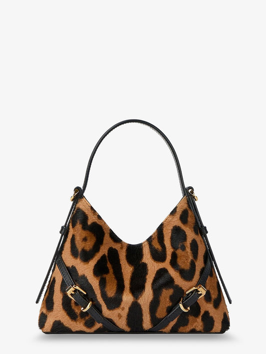 Voyou Nano bag pony skin crossbody bag with animal print