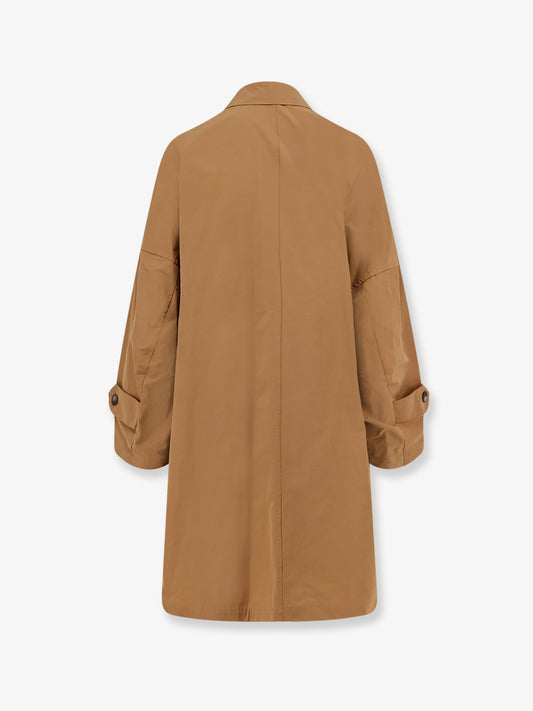 Cala Paradiso cotton blend raincoat