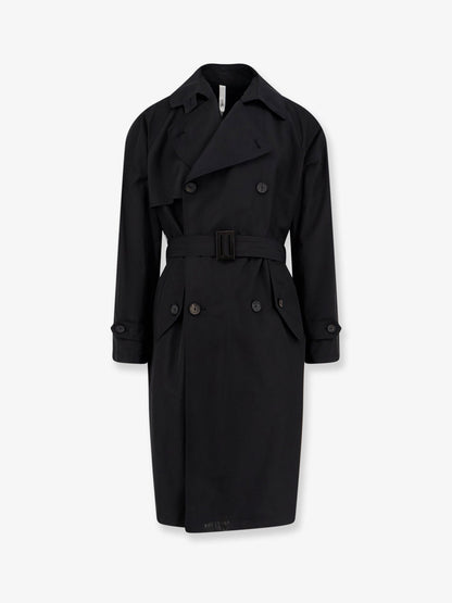 Motolese nylon and cotton trench