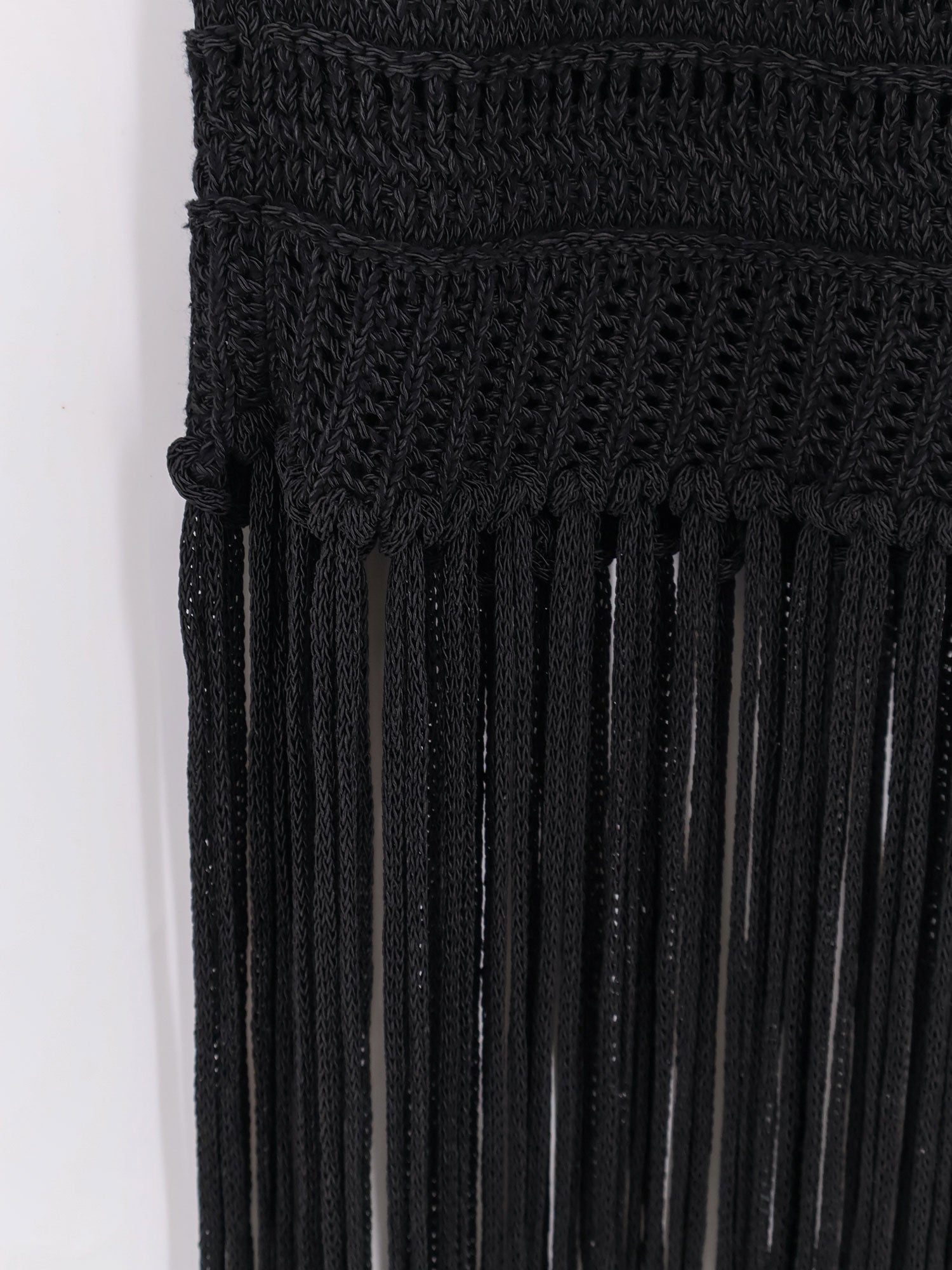 Viscose and recycled polyester dress