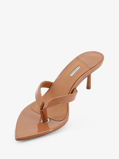 Gisele patent leather sandals