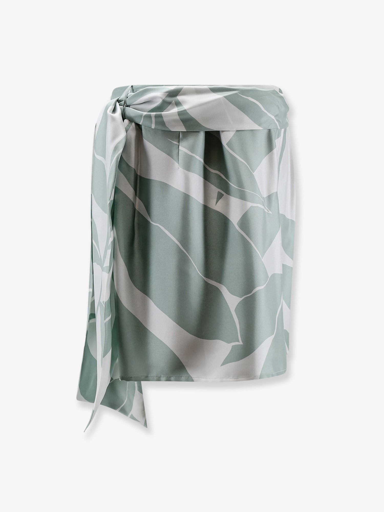 Mxmstrano silk pareo skirt