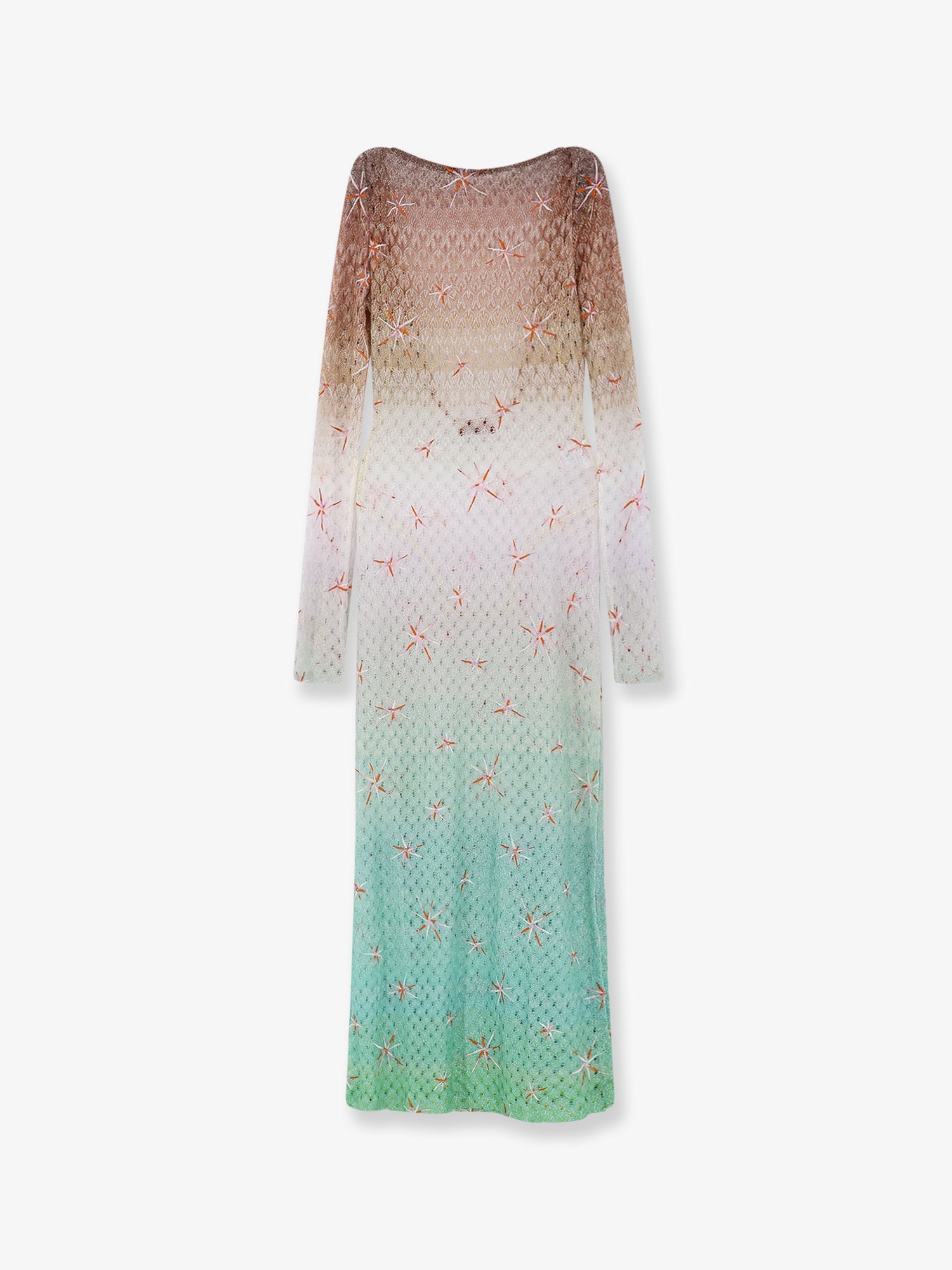 Multicolor Long Cover Up Dress