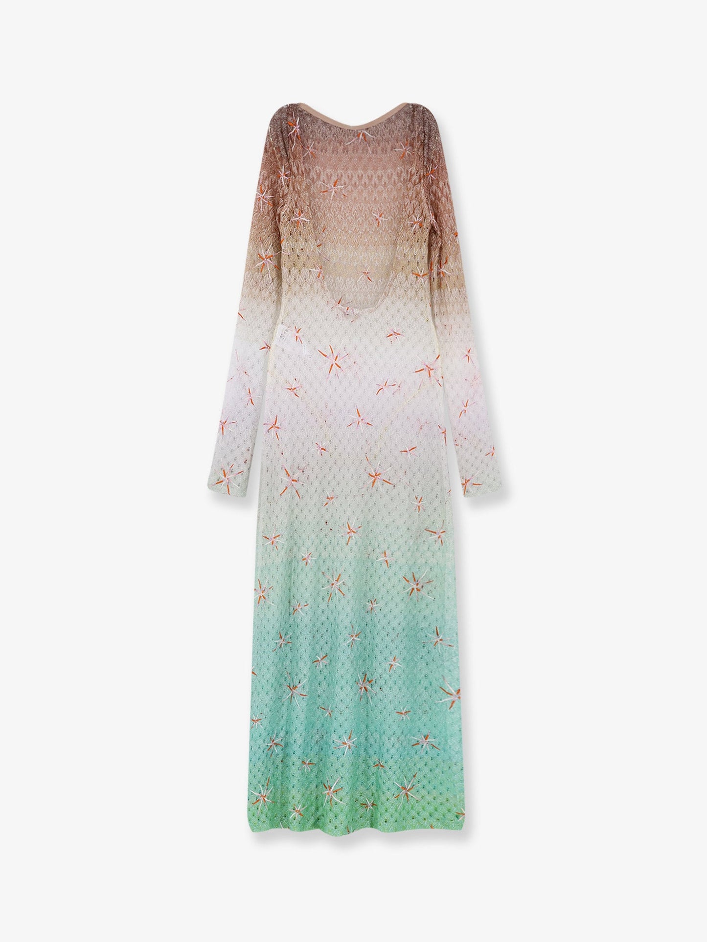 Multicolor Long Cover Up Dress