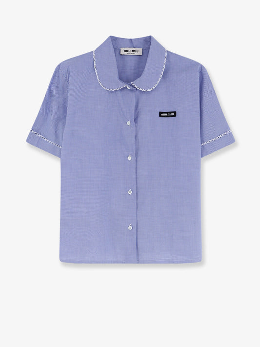 Vichy cotton shirt