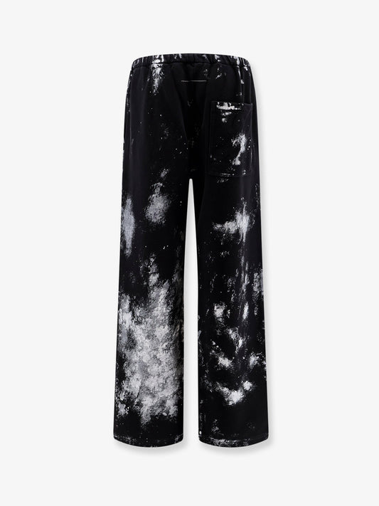 Cotton Jogging Trousers with Numeric Signature embroidery