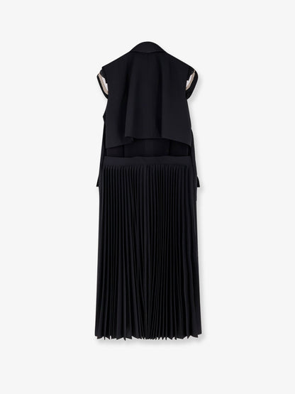 Wool blend blazer dress