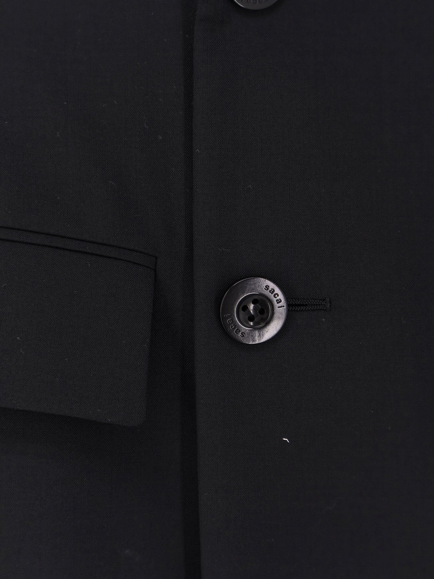 Wool blend blazer dress