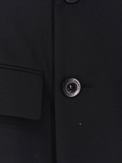 Wool blend blazer dress