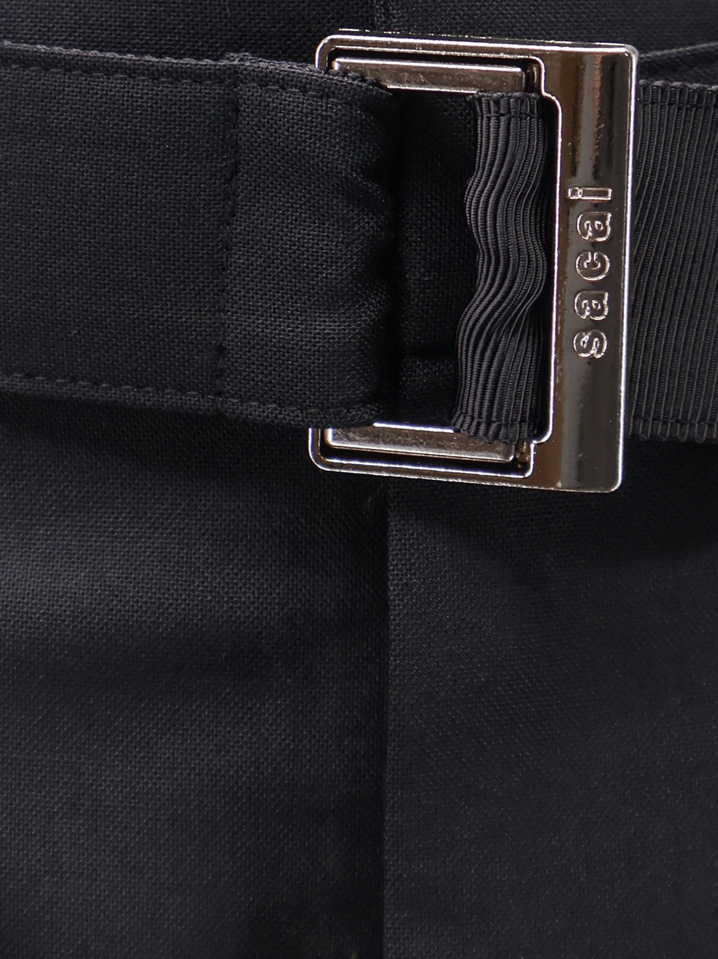 Wool blend bermuda shorts