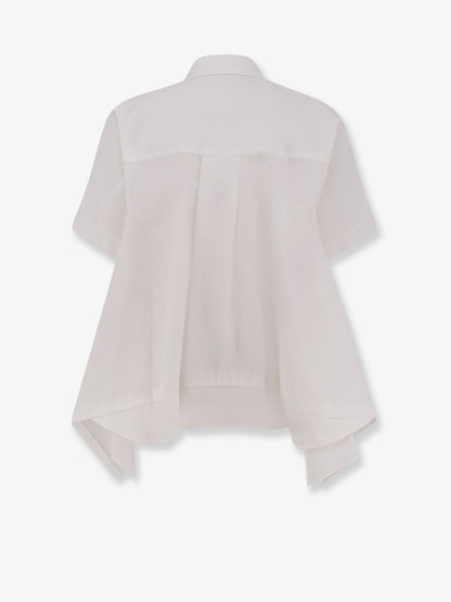 Cotton blend Poplin shirt