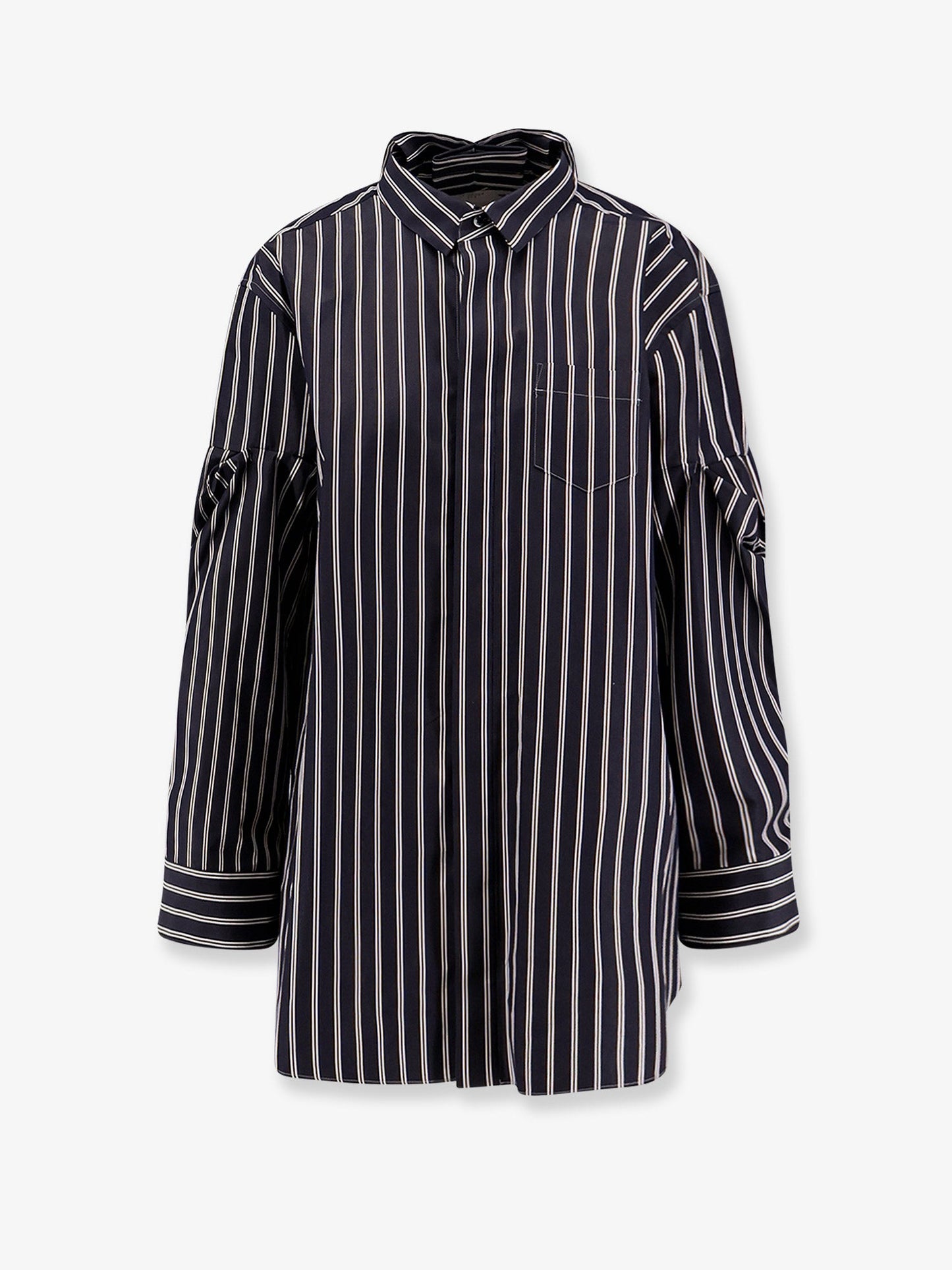 Oversize striped shirt