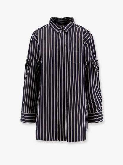 Oversize striped shirt