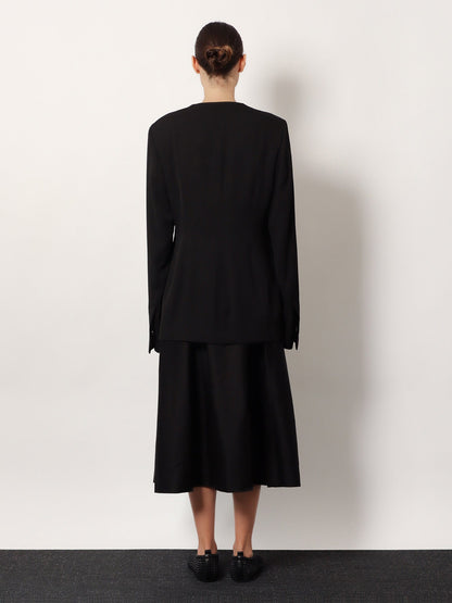 Evening viscose blend blazer