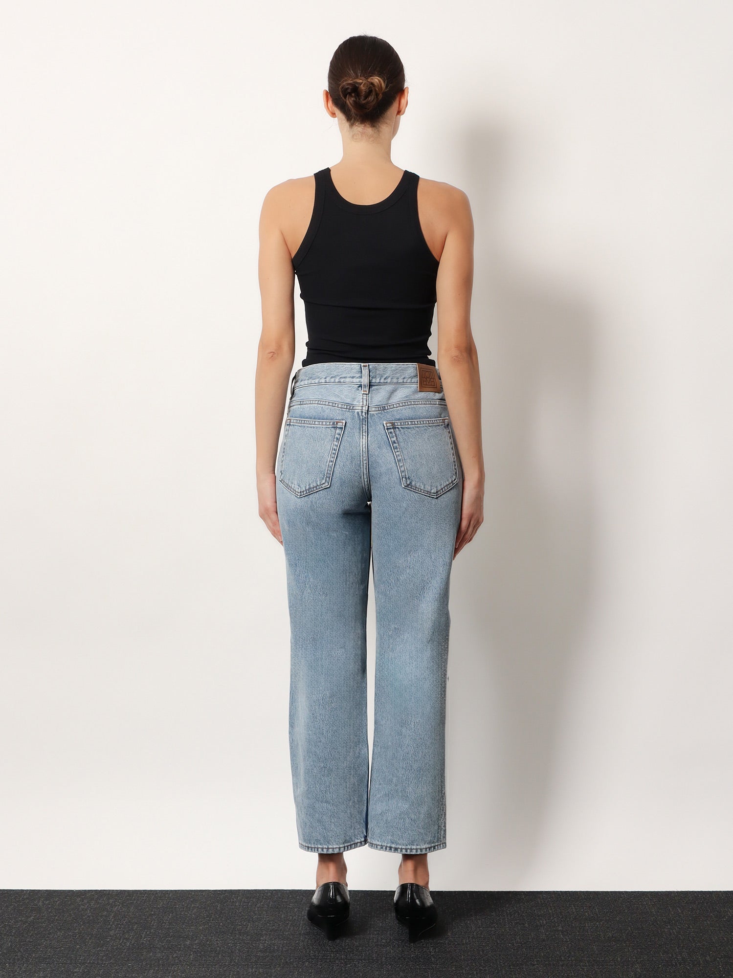 Low Straight organic cotton jeans