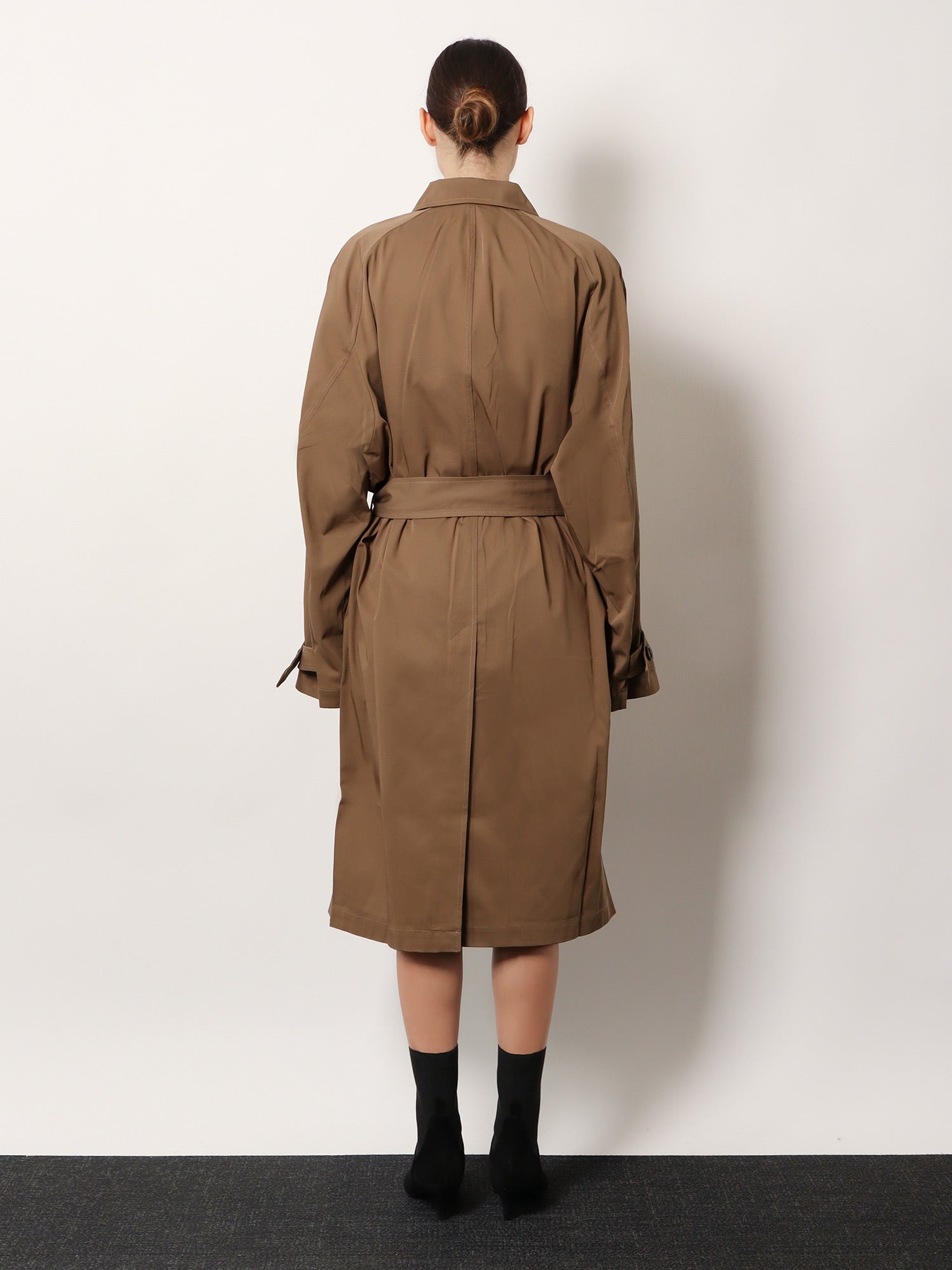 Organic cotton trench coat