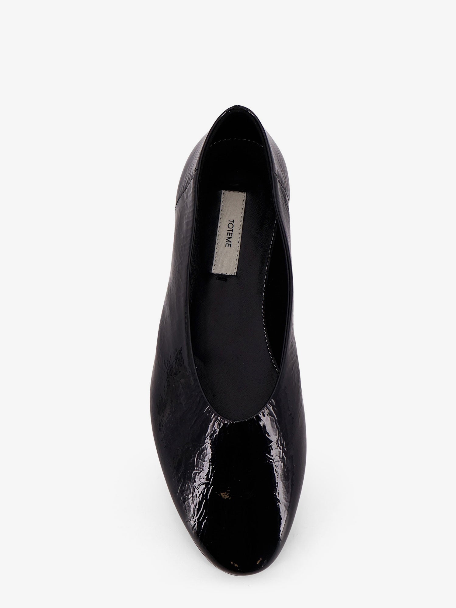 Patent leather ballerinas