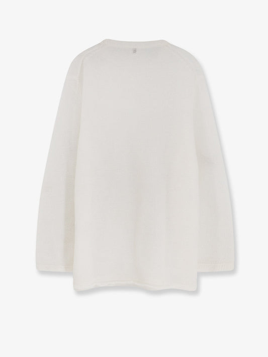 Mohair and wool blend sweater