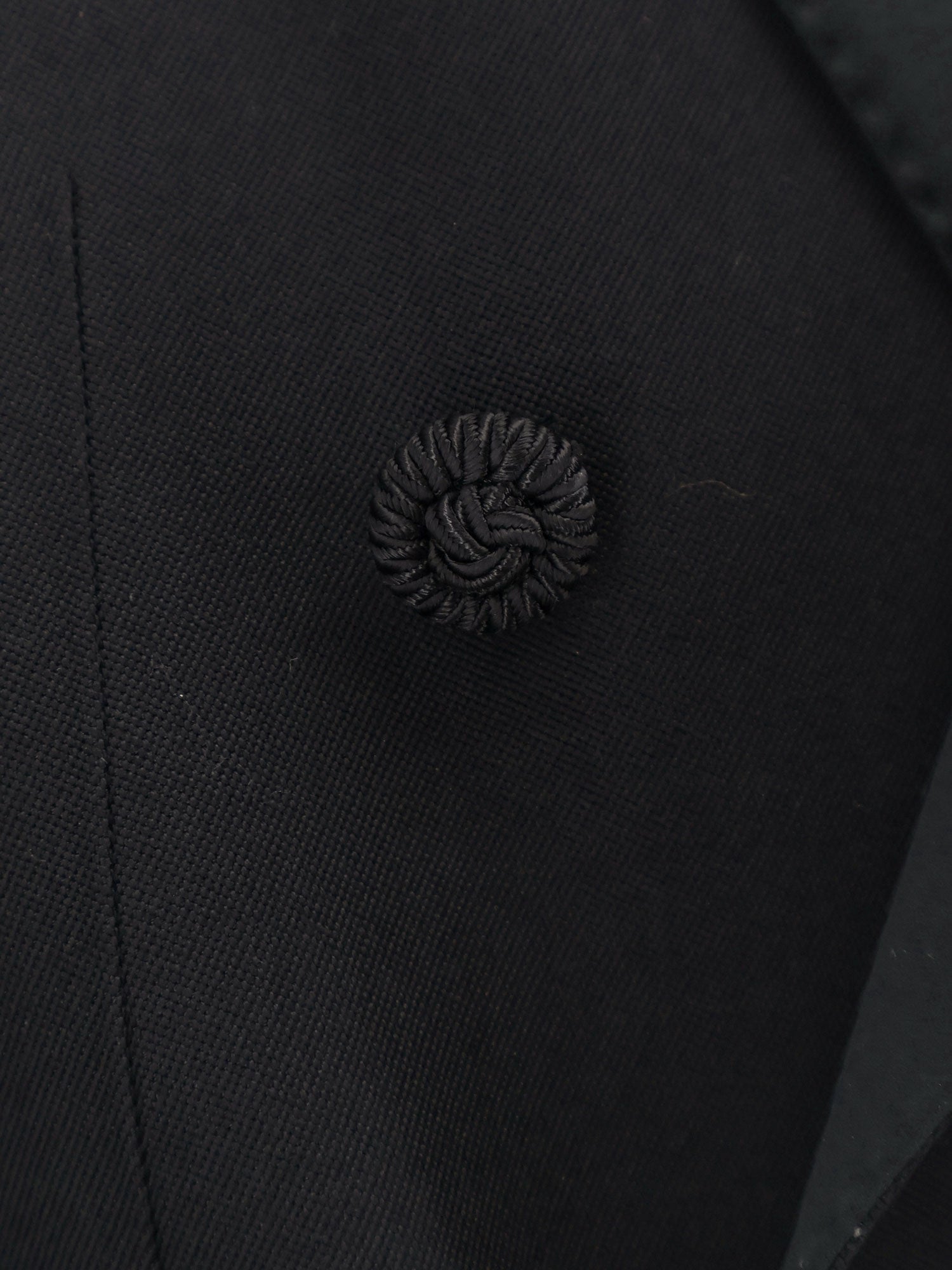 Virgin wool blazer with belt