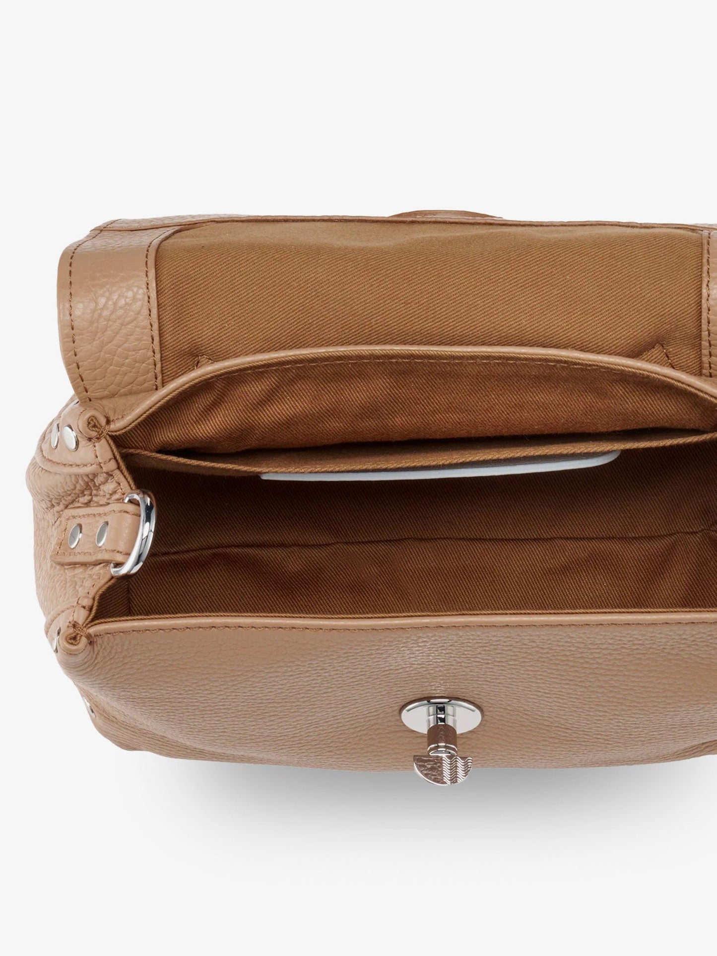 Postina Daily Baby hammered leather crossbody bag